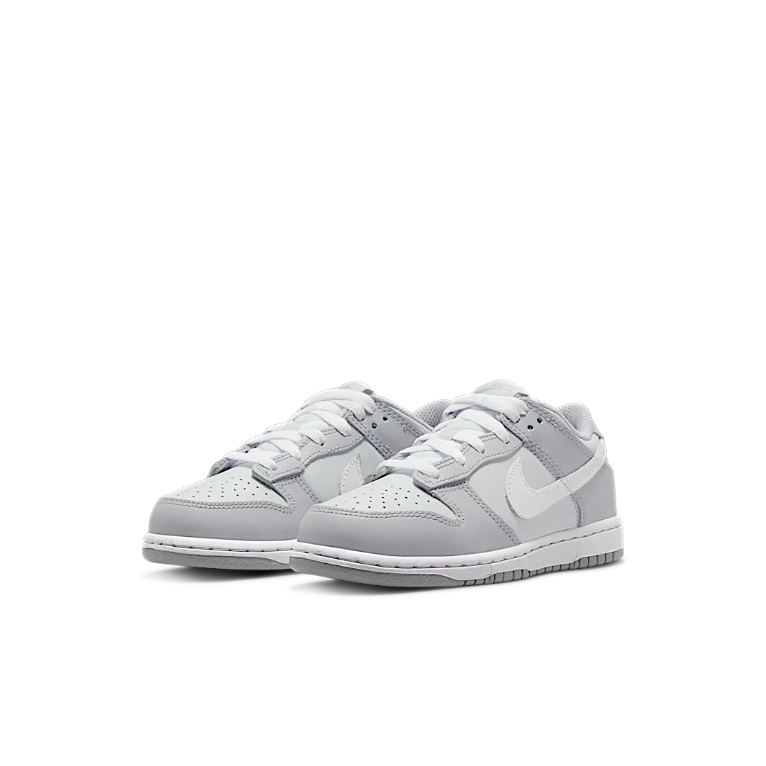 Nike Dunk Low Two-Toned Grey (PS), Pure Platinum/White-Wolf Grey (DH9756-001)