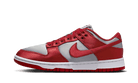 Nike Dunk Low UNLV Satin, Medium Grey/Varsity Red-White (DX5931-001)