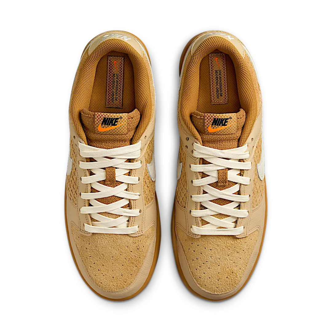 Nike Dunk Low Waffle, Wheat/Coconut Milk/Sesame/Black/Total Orange (FZ4041-744)