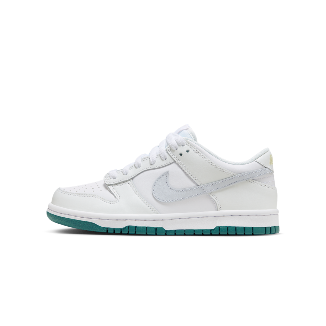 Nike Dunk Low White Grey Teal