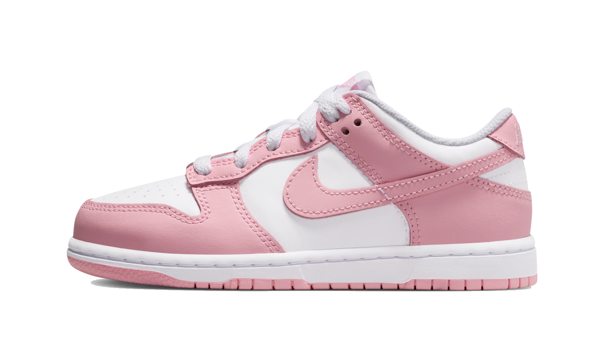 Nike Dunk Low White Medium Soft Pink (PS)