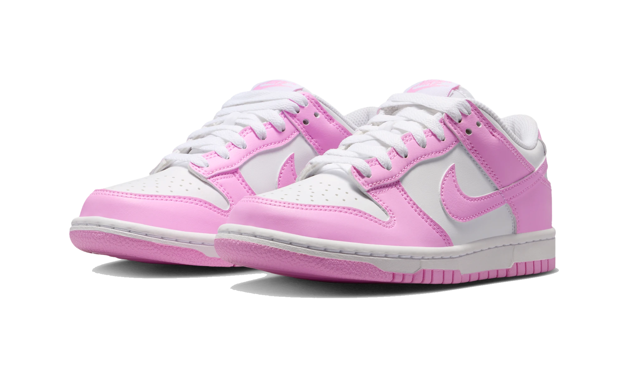 Nike Dunk Low White Pink Rise