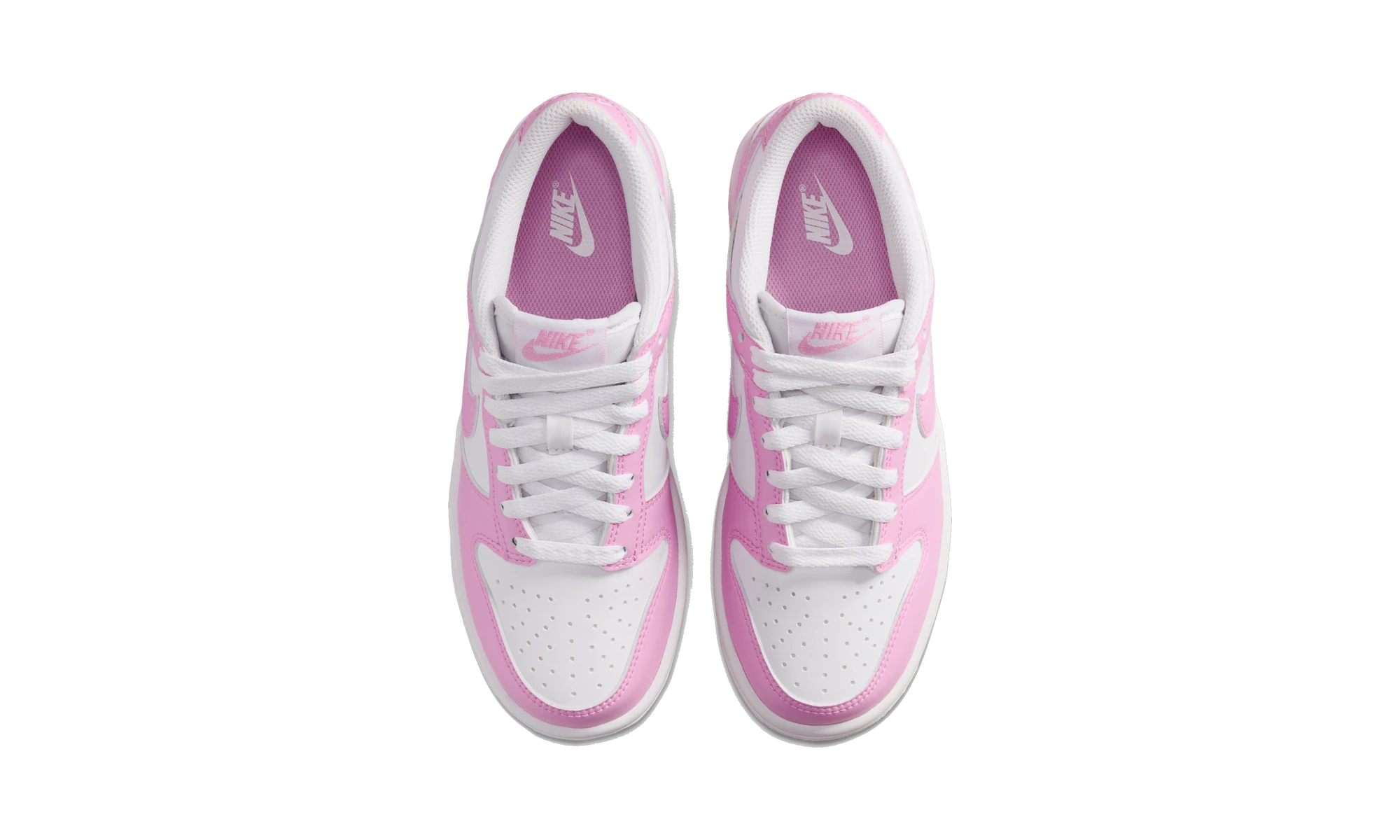 Nike Dunk Low White Pink Rise