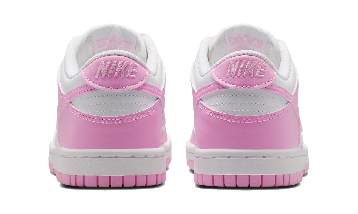 Nike Dunk Low White Pink Rise