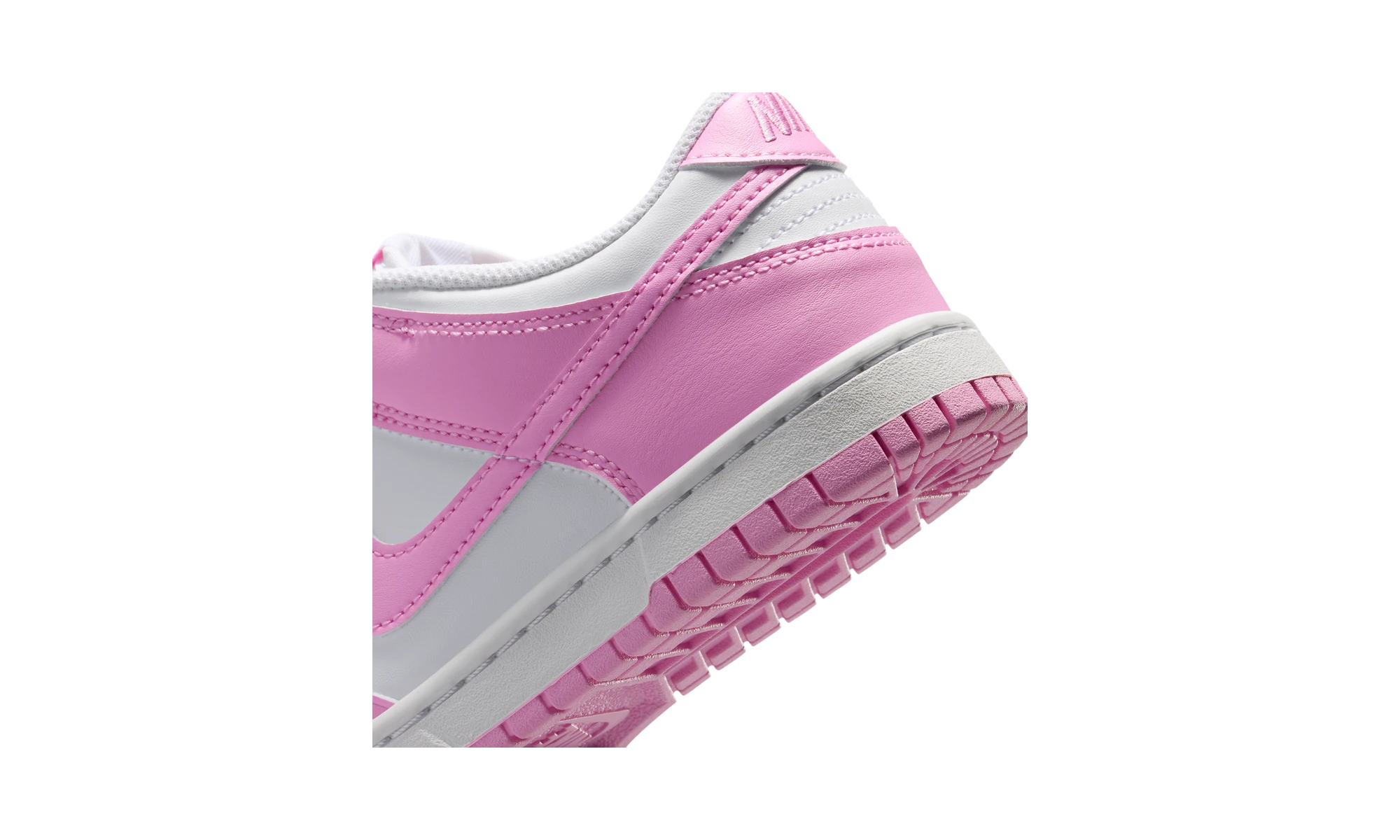 Nike Dunk Low White Pink Rise