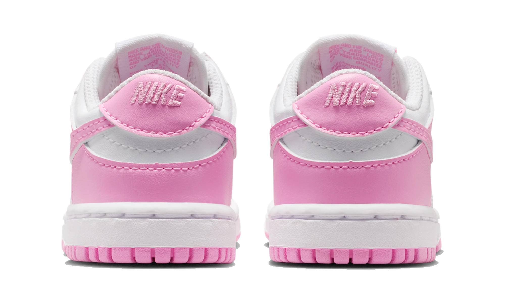 Nike Dunk Low White Pink Rise (TD)