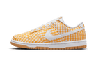 Nike Dunk Low Yellow Gingham, Vivid Sulfur/White-Gum Light Brown (DZ2777-700)