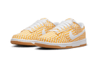 Nike Dunk Low Yellow Gingham, Vivid Sulfur/White-Gum Light Brown (DZ2777-700)