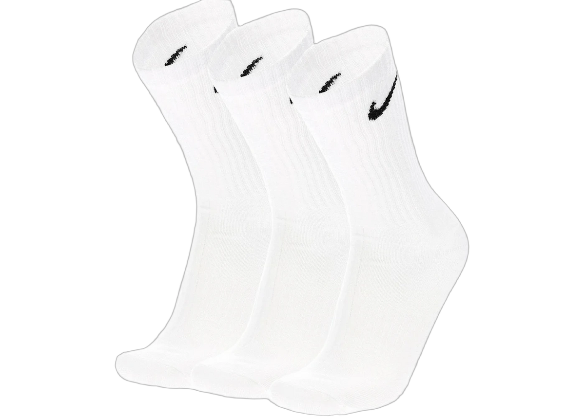 Nike Everyday Cushioned Lightweight Low Socks White