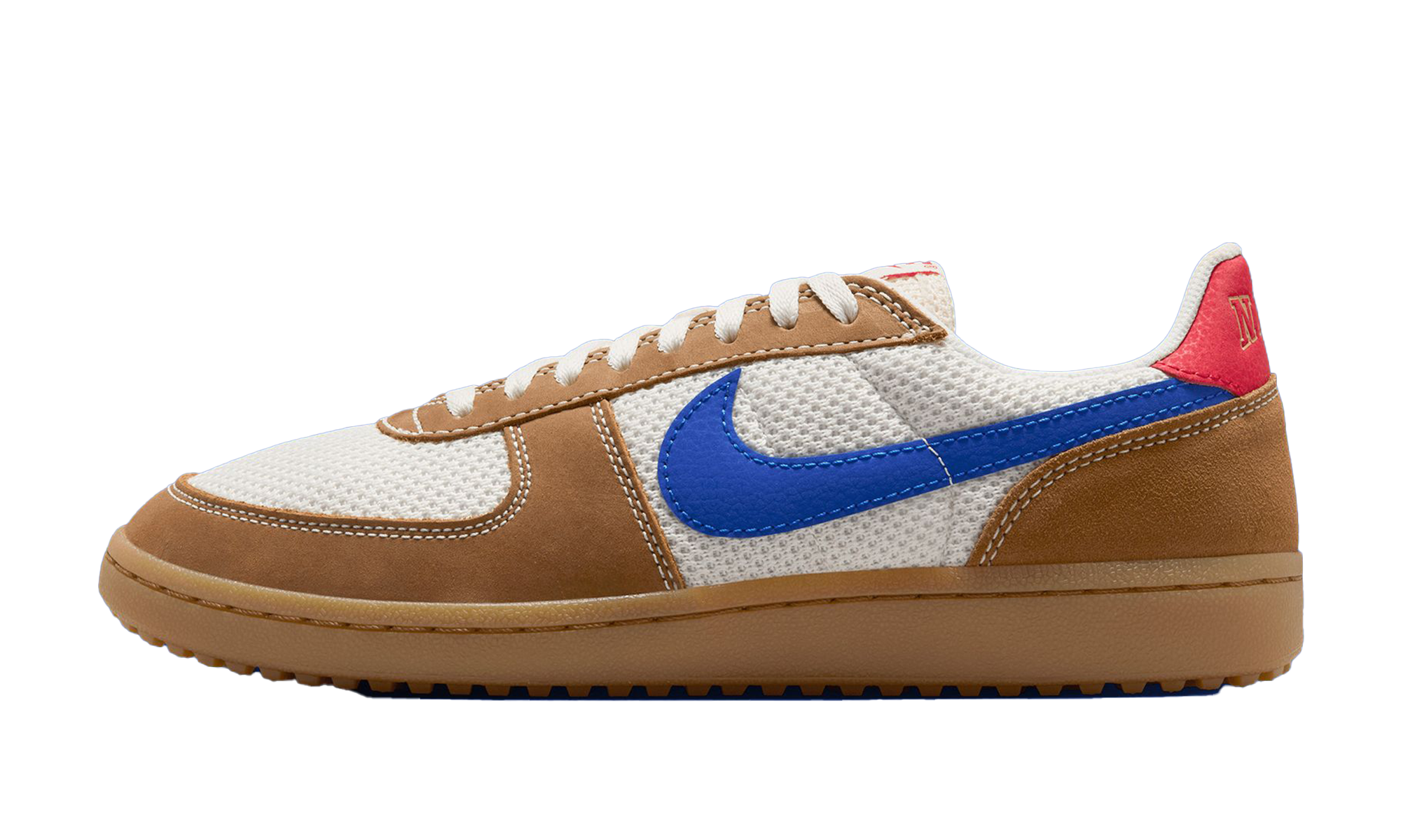 Nike Field General Brown White Royal Blue Red