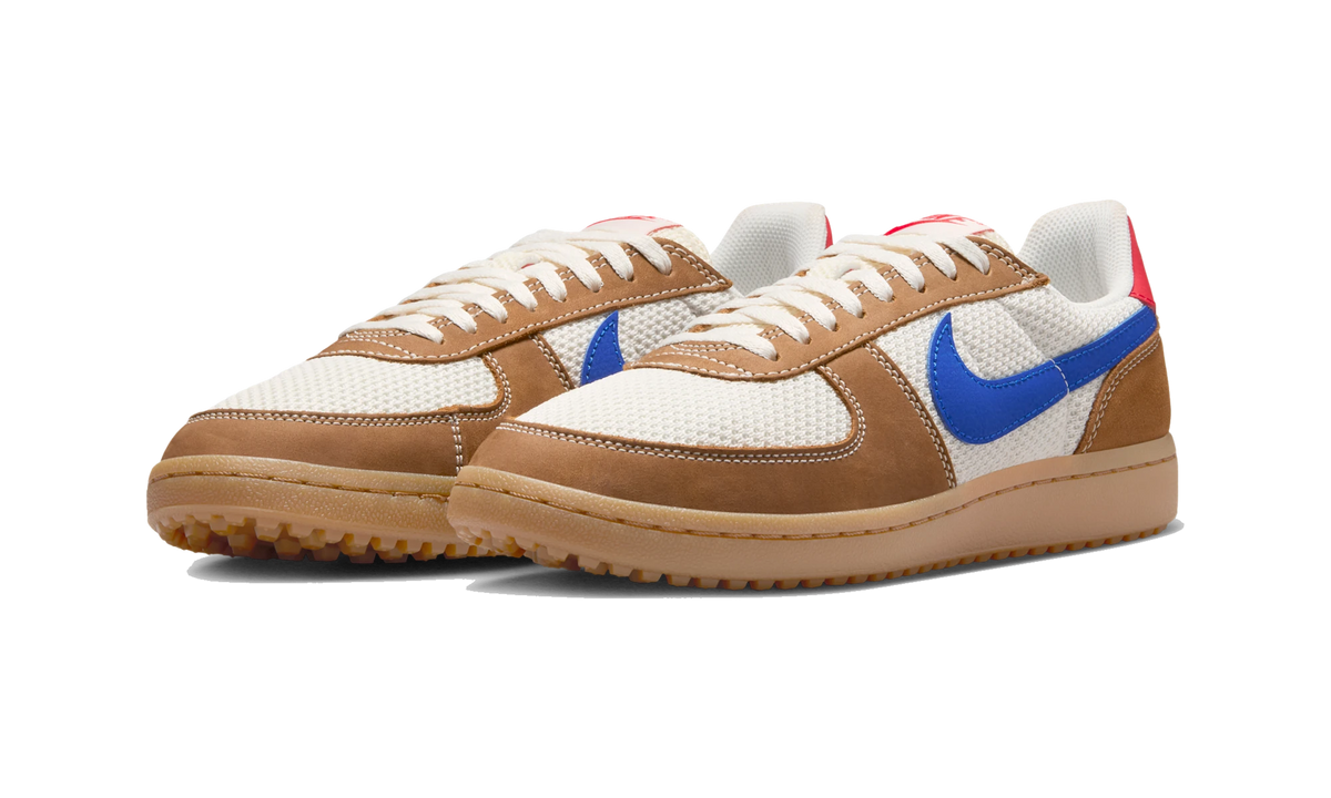 Nike Field General Brown White Royal Blue Red