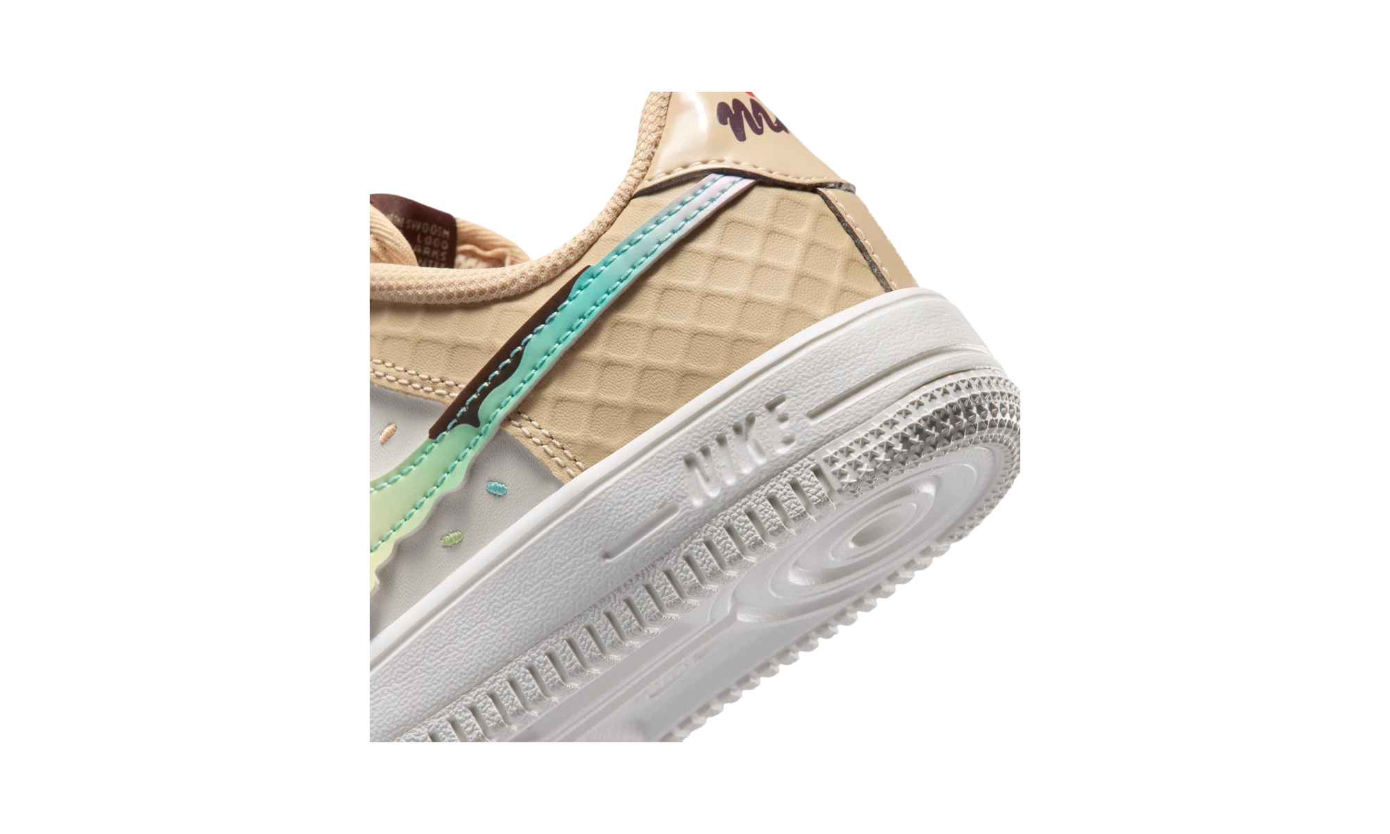 Nike Force 1 Low PS Sail Bleached Turquoise