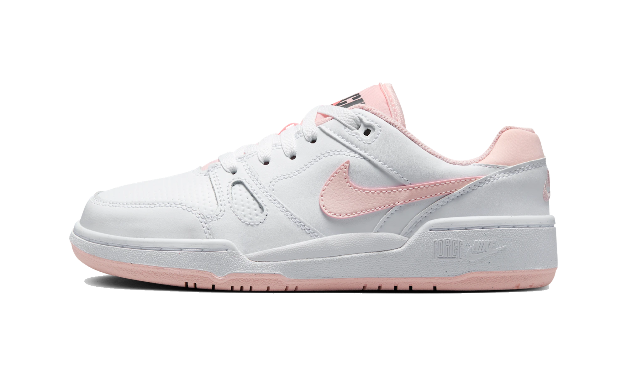 Nike Full Force Low White Bright Mango Black Echo Pink