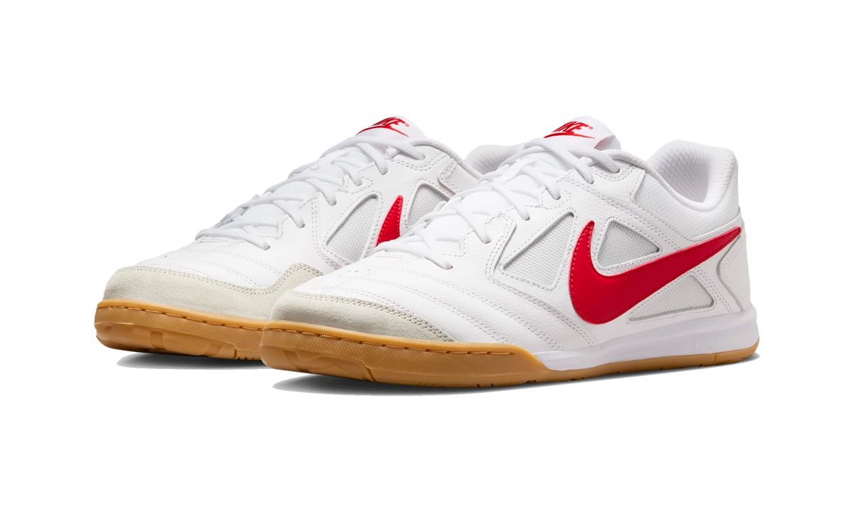 Nike Gato White University Red Gum