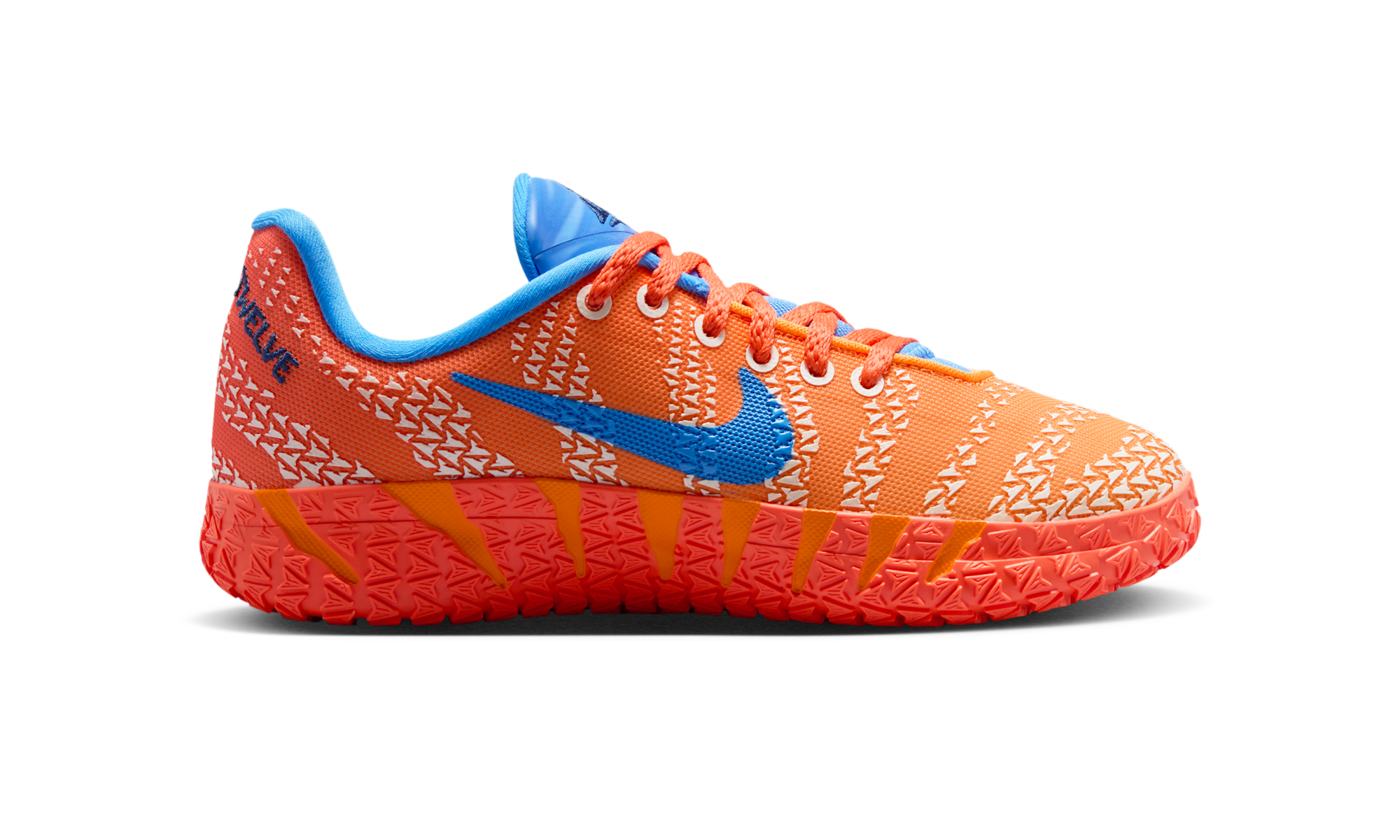 Nike Ja 3 Blue Crystal Turf Orange Midnight Navy Metallic Silver