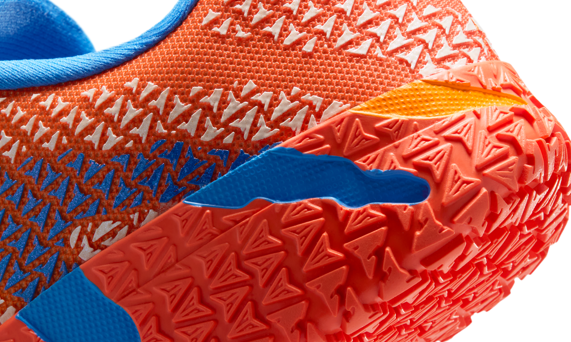Nike Ja 3 Blue Crystal Turf Orange Midnight Navy Metallic Silver