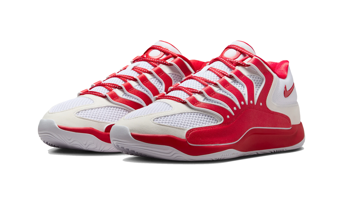 Nike KD 18 TB White University Red