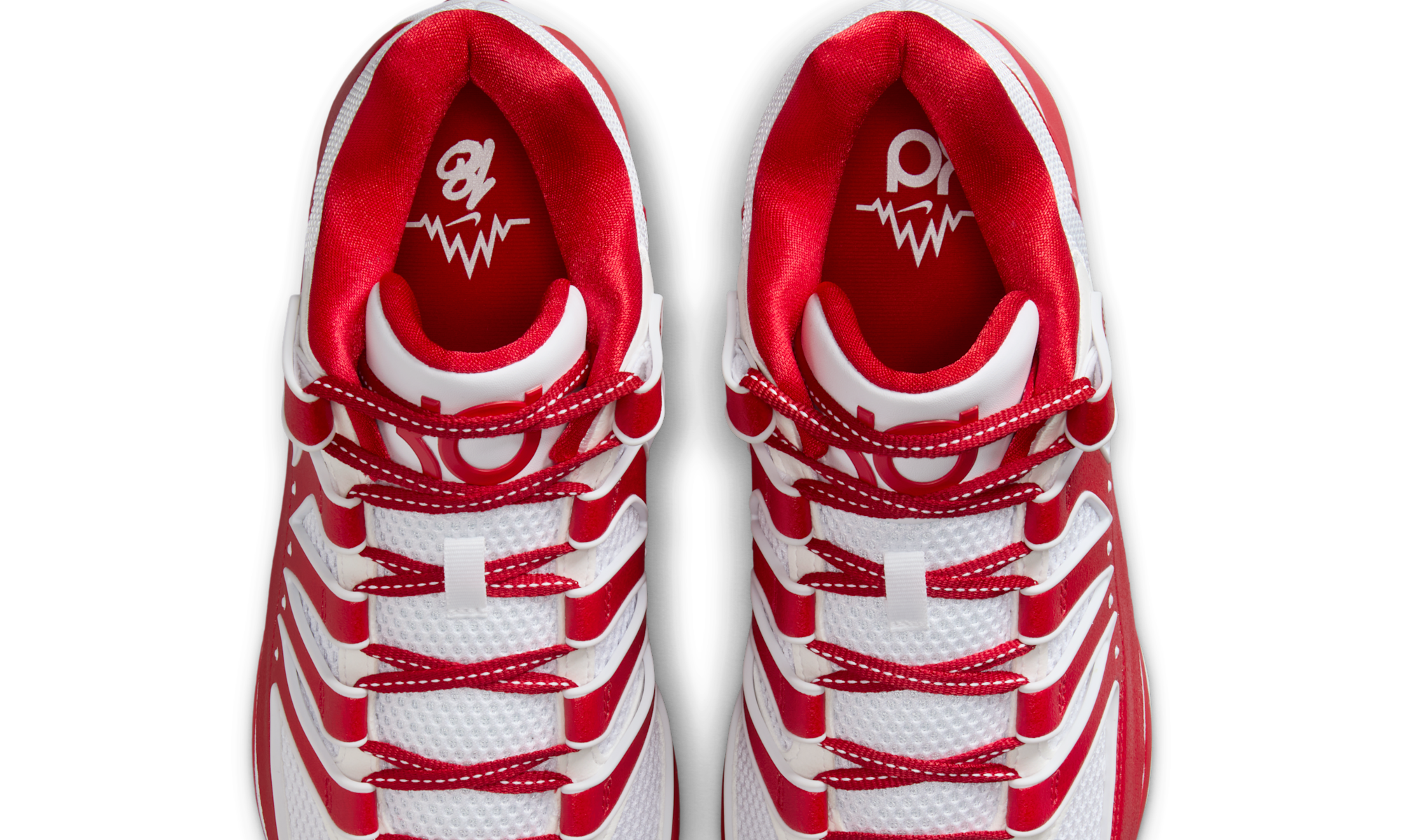 Nike KD 18 TB White University Red