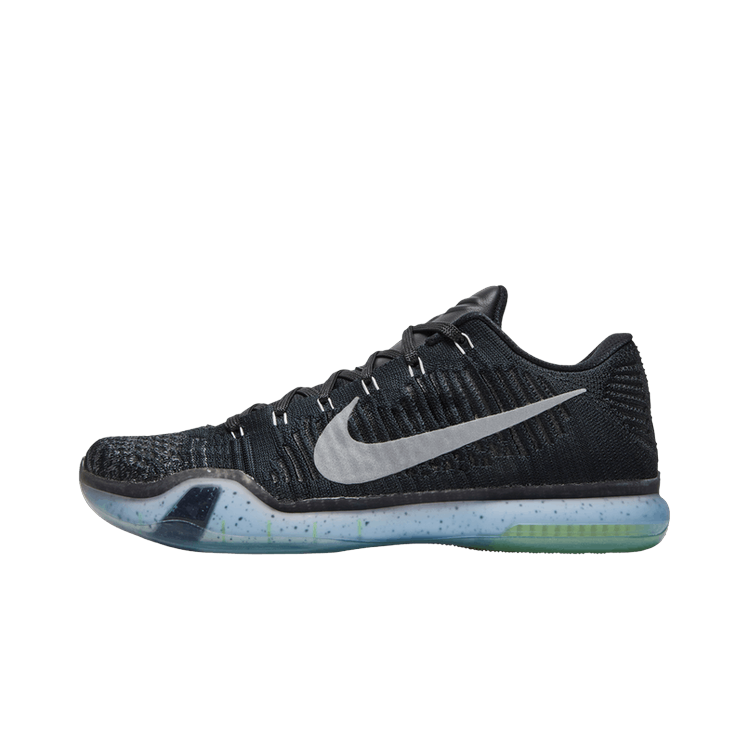 Nike Kobe 10 Elite HTM Arrowhead, Black/Metallic Silver (805937-002)