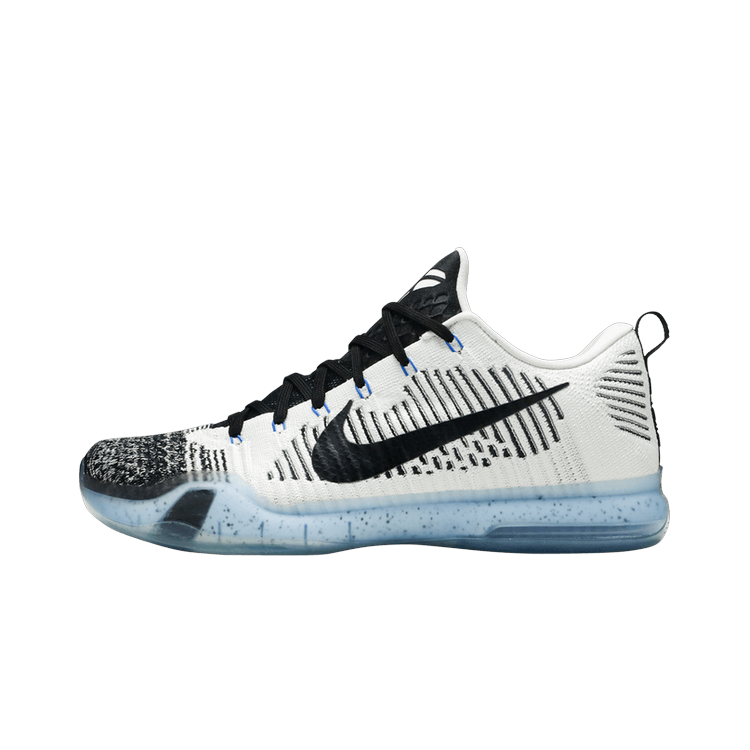 Nike Kobe 10 Elite HTM Shark Jaw, White/Black (805937-101)
