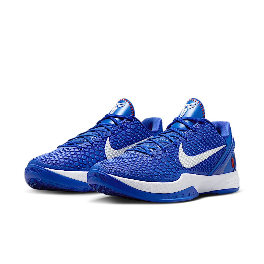 Nike Kobe 6 Protro Dodgers, Game Royal/White-University Red (CW2190-400)