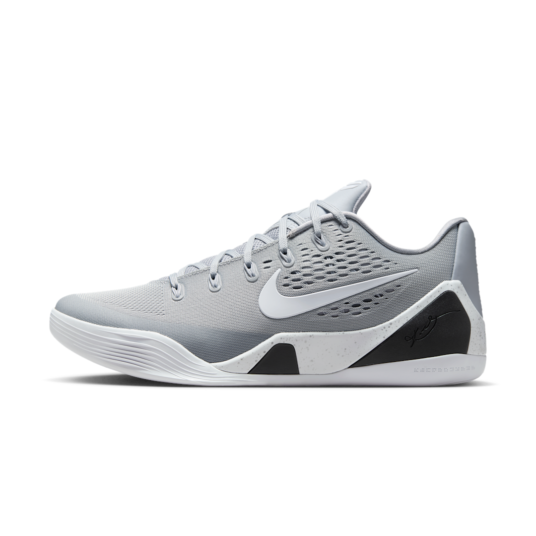 Nike Kobe 9 EM Low Protro TB Wolf Grey, Wolf Grey/White (IH1401-001)
