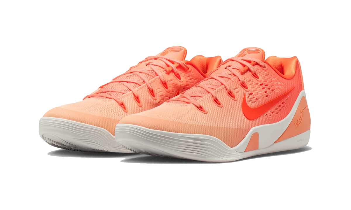 Nike Kobe 9 Low Protro Orange Frost Brilliant Orange Summit White Ice Peach