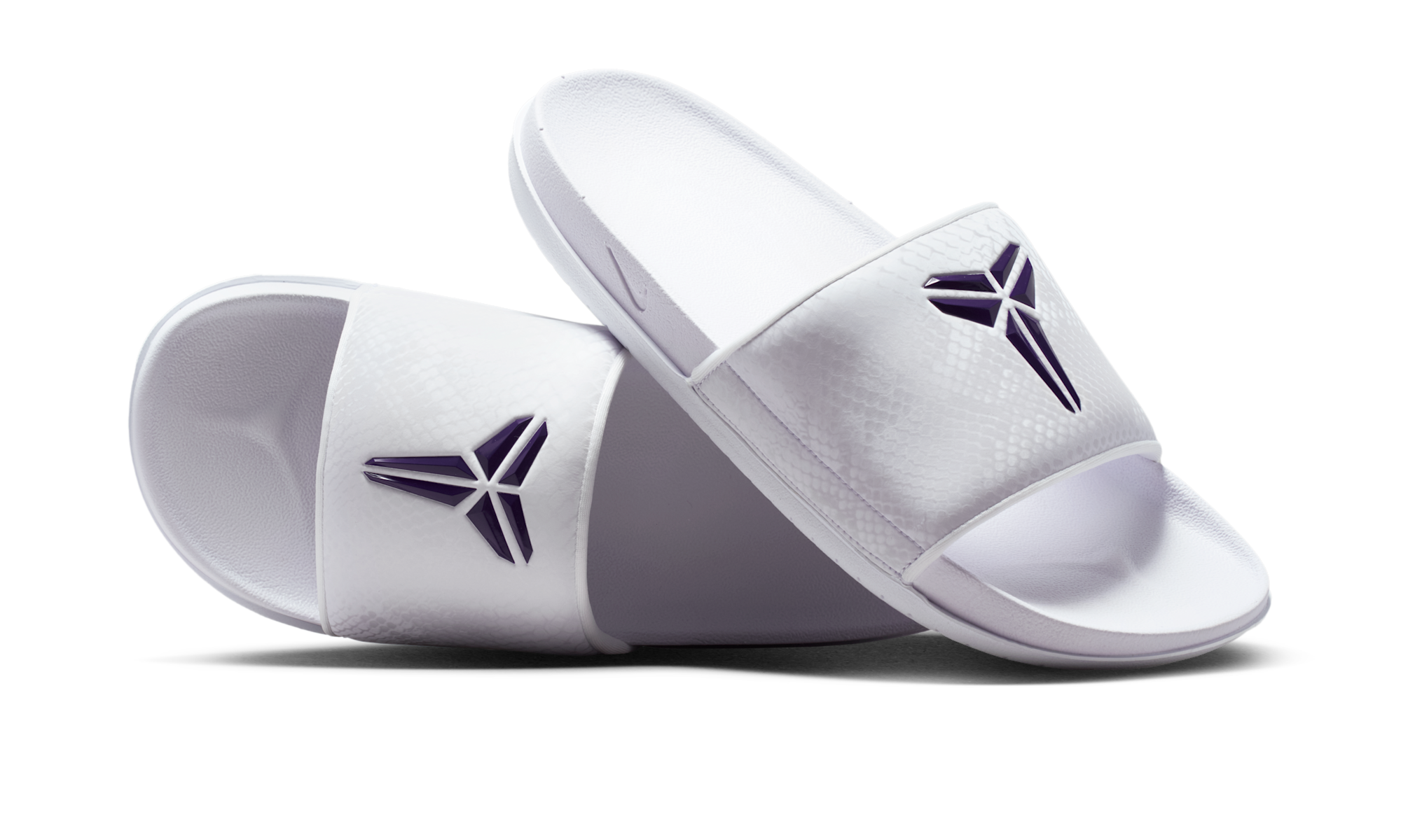 Nike Kobe Offcourt Slide White Court Purple