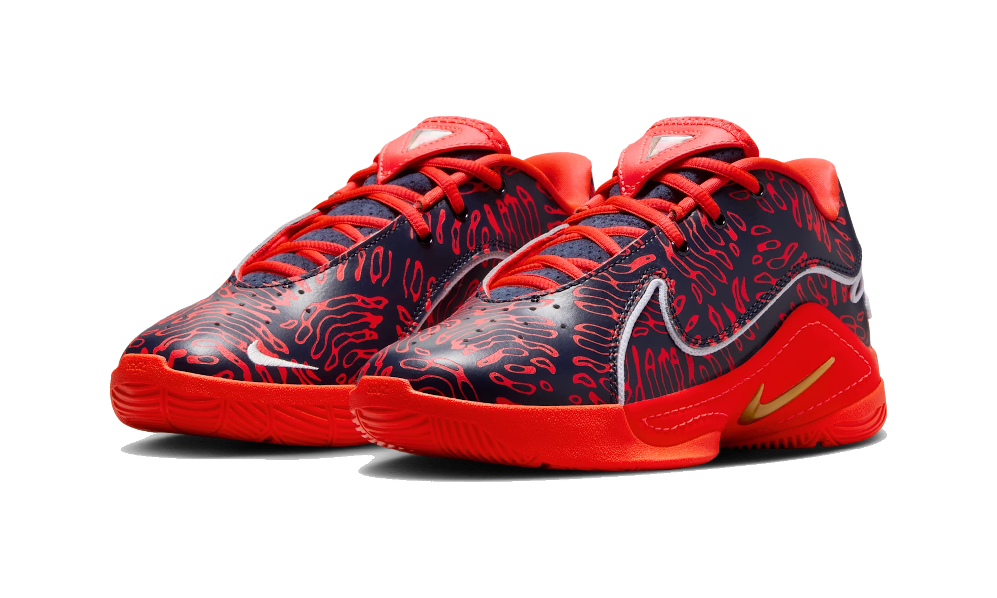 Nike LeBron 22 Bright Crimson Obsidian