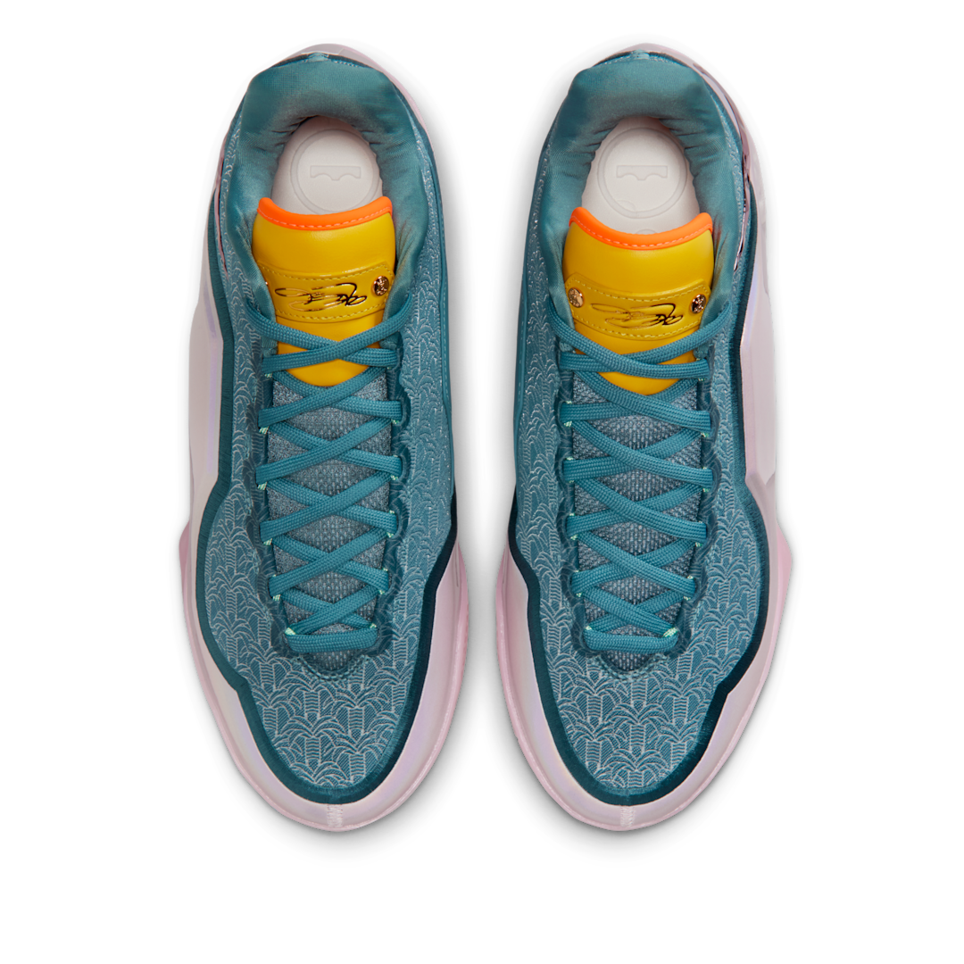 Nike LeBron 23 Miami Twice (Translucent Outsole), Smokey Blue/Multi-Color/Lightening/Total Orange/Mint Foam (IH1513-001)