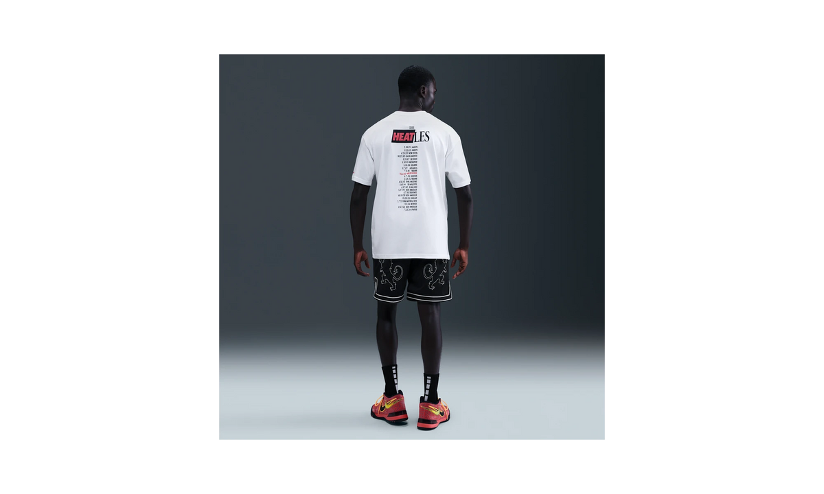 Nike LeBron James Heat Wave T-shirt White