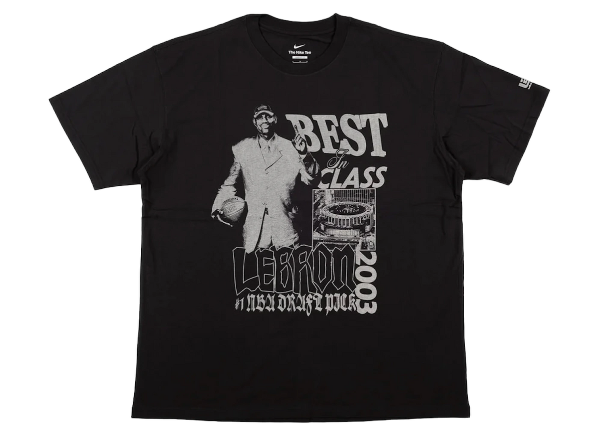 Nike LeBron James "Best In Class" Basketball T-shirt Black