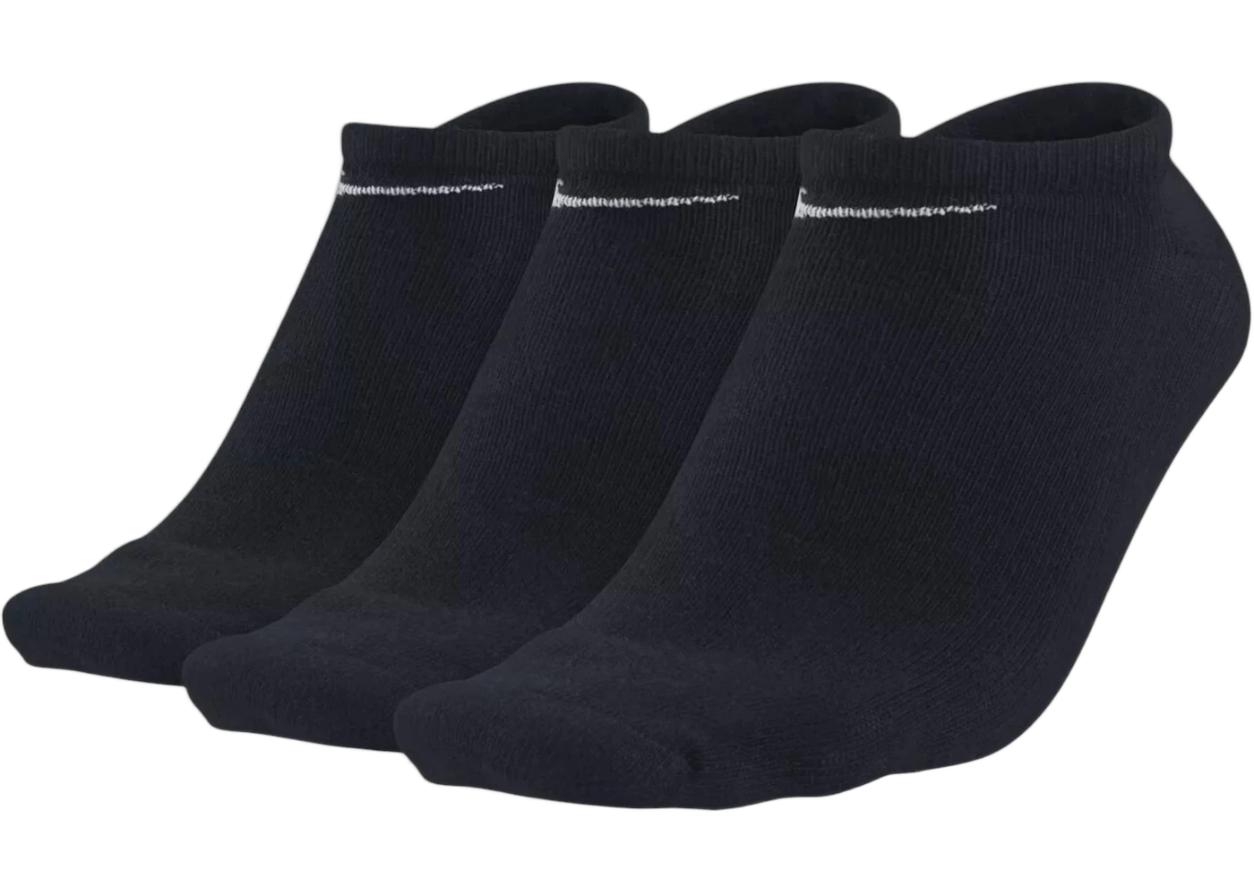 Nike Lightweight No Show Socks Black, Black (SX2554-001)