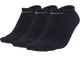 Nike Lightweight No Show Socks Black