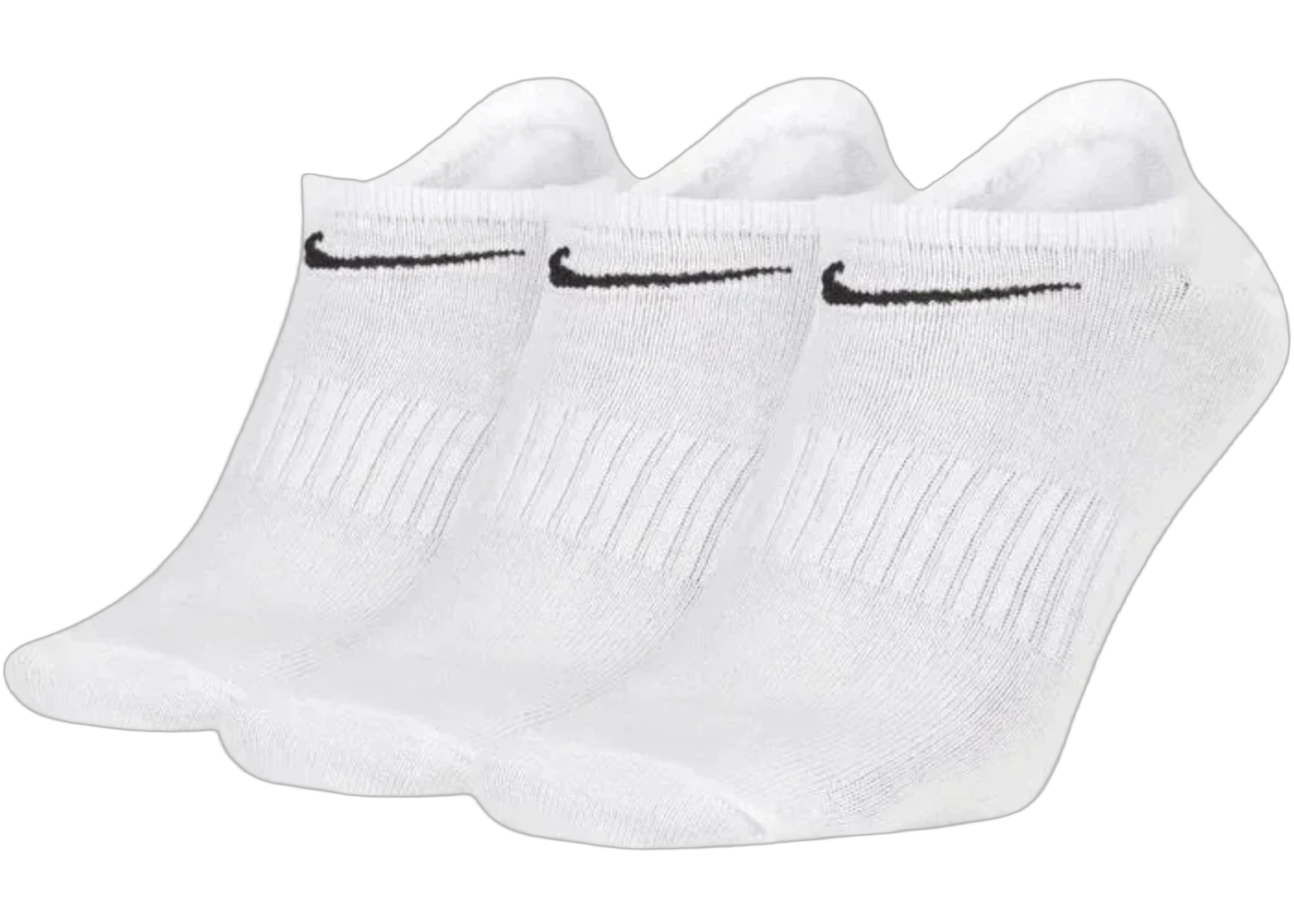 Nike Lightweight No Show Socks White, White (SX7678-100)