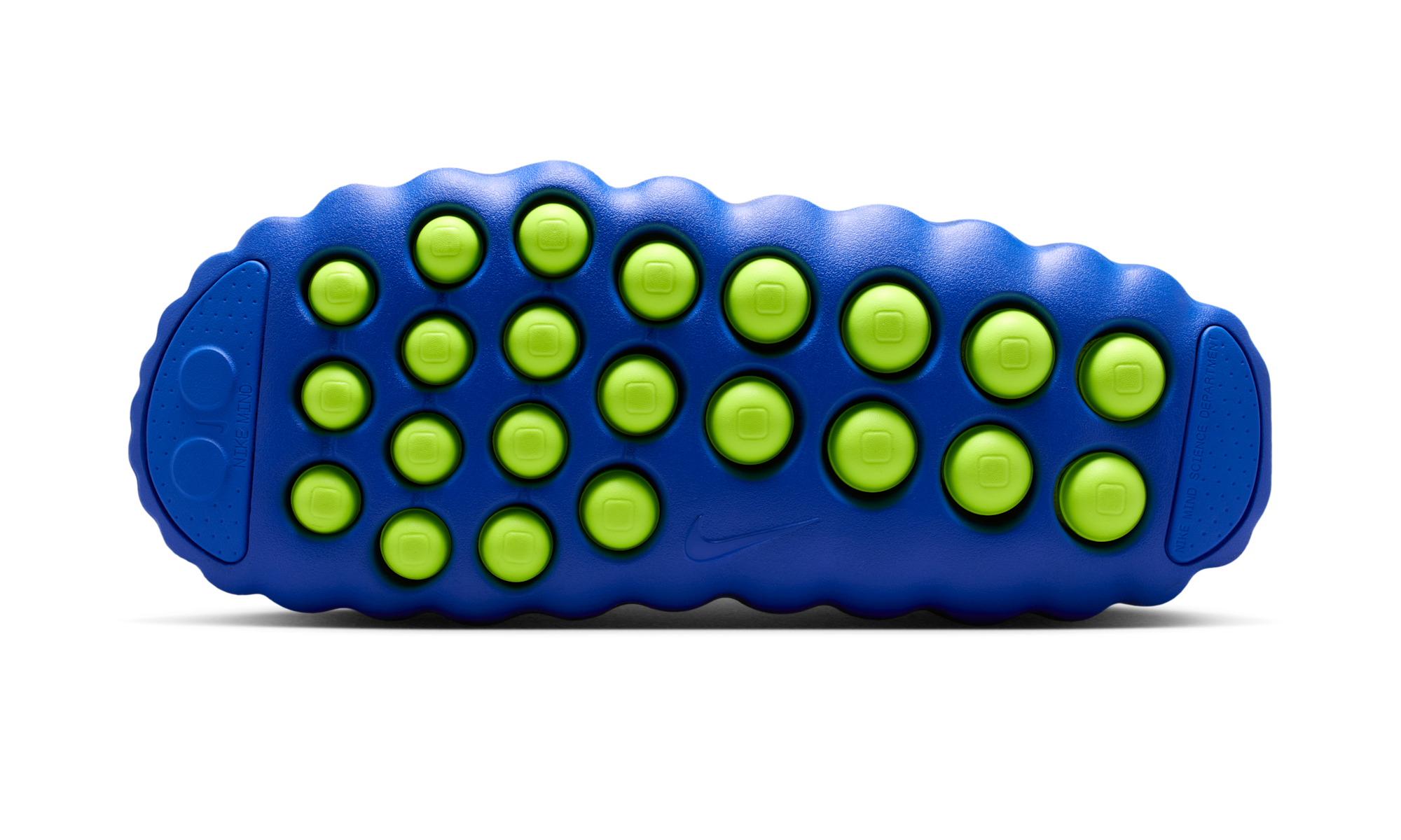 Nike Mind 001 Flyknit Slide Hyper Royal Black