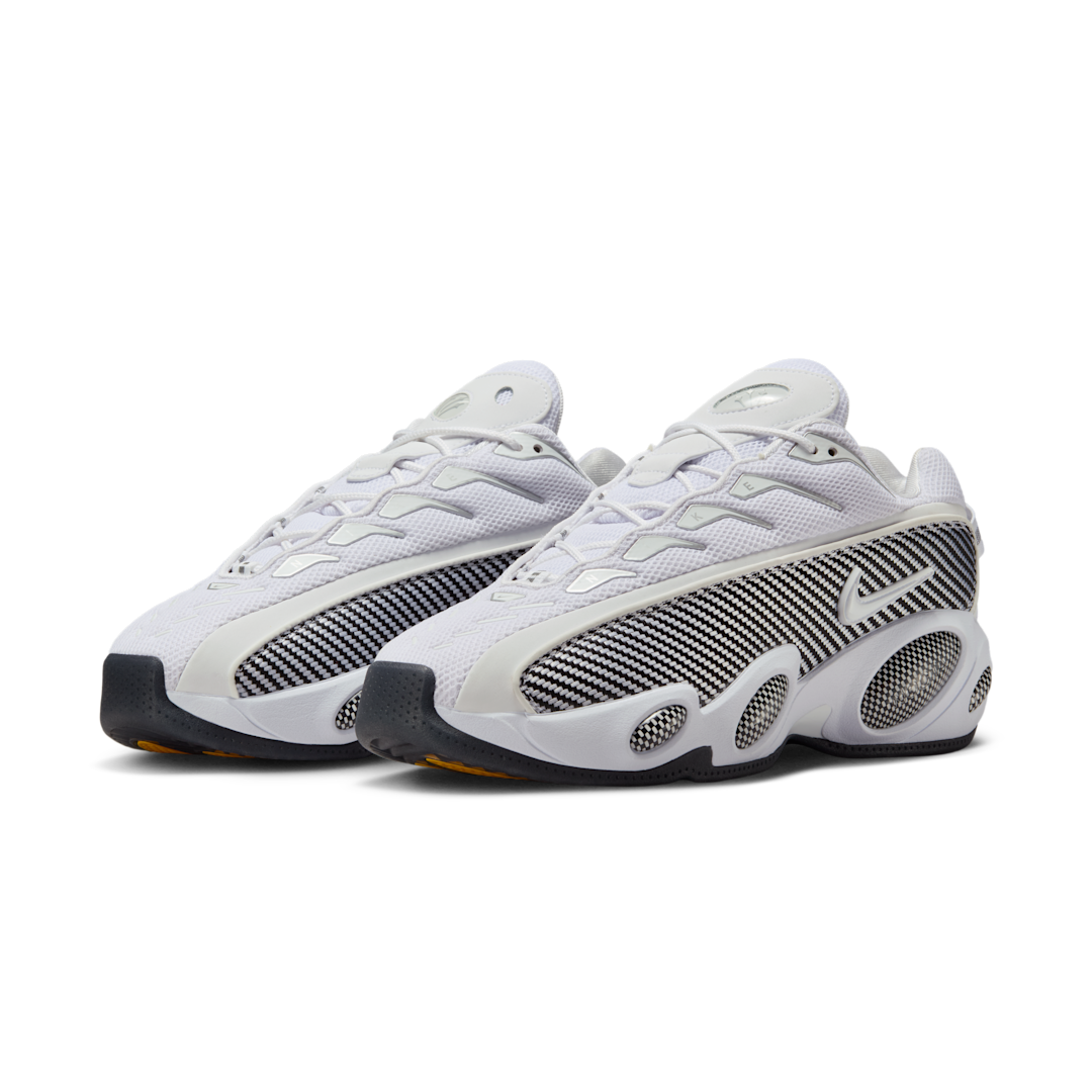 Nike NOCTA Glide Drake White Black, White/White/Black/University Gold (DM0879-101)