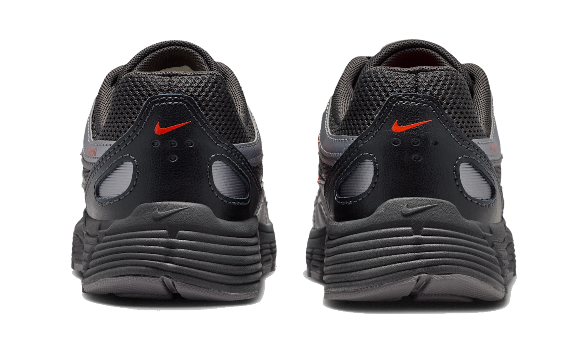 Nike P-6000 Anthracite Picante Red Metallic Cool Grey