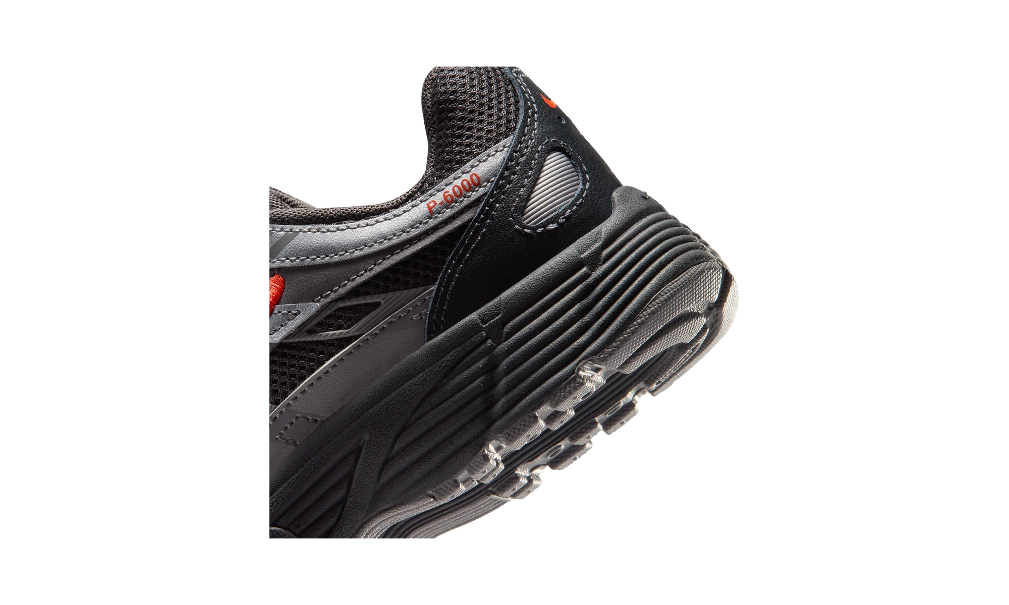 Nike P-6000 Anthracite Picante Red Metallic Cool Grey