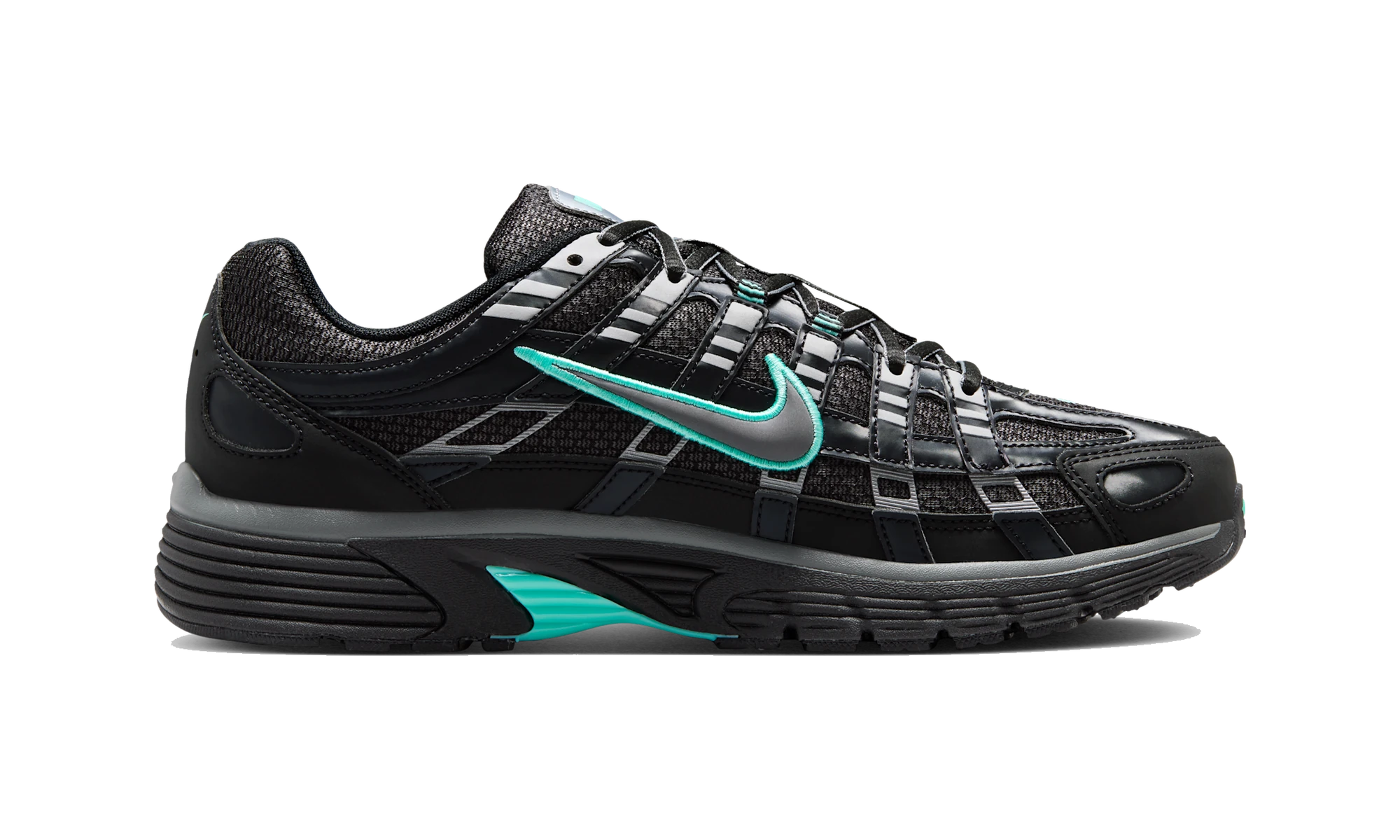 Nike P-6000 Black Hyper Turquoise Cool Grey