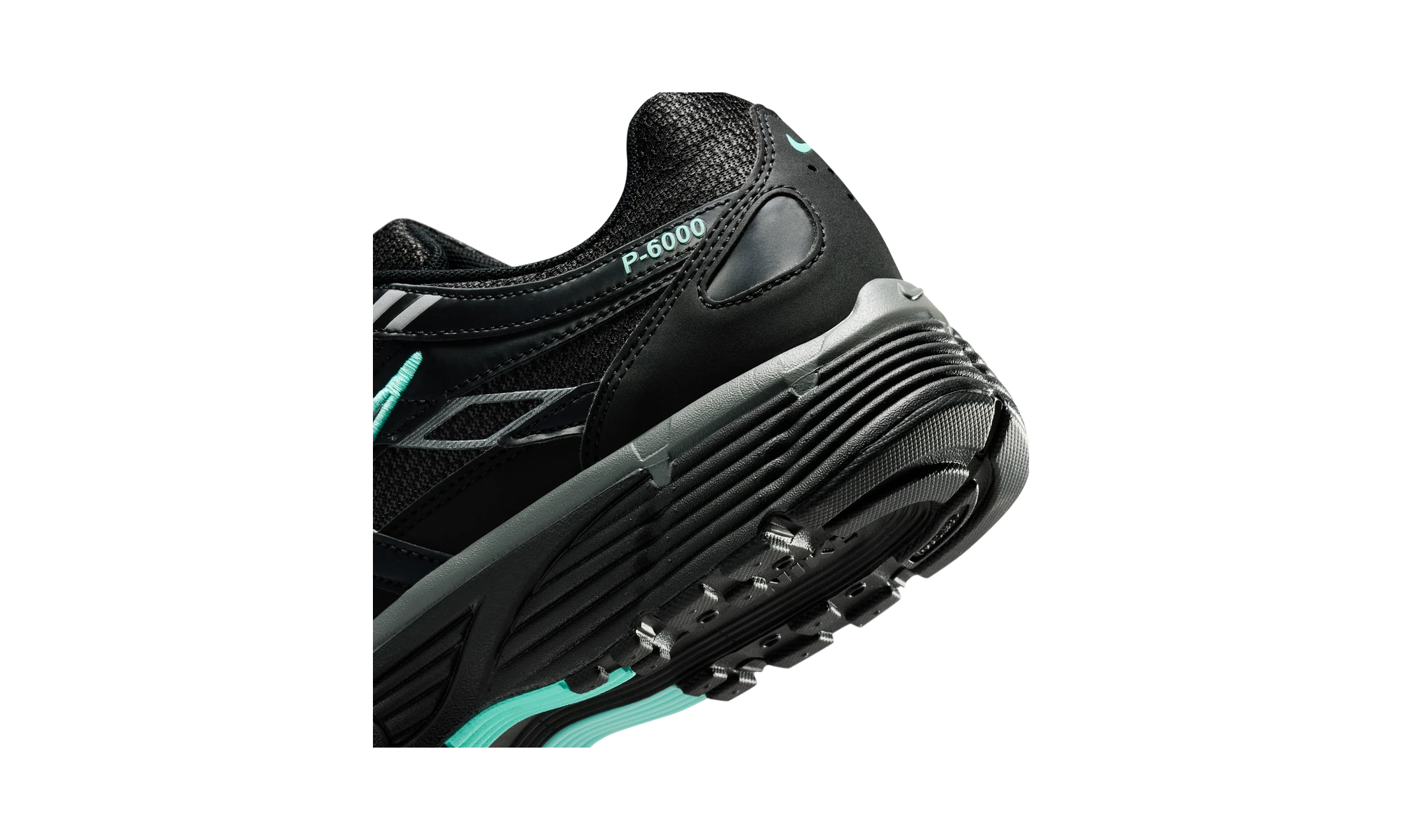 Nike P-6000 Black Hyper Turquoise Cool Grey