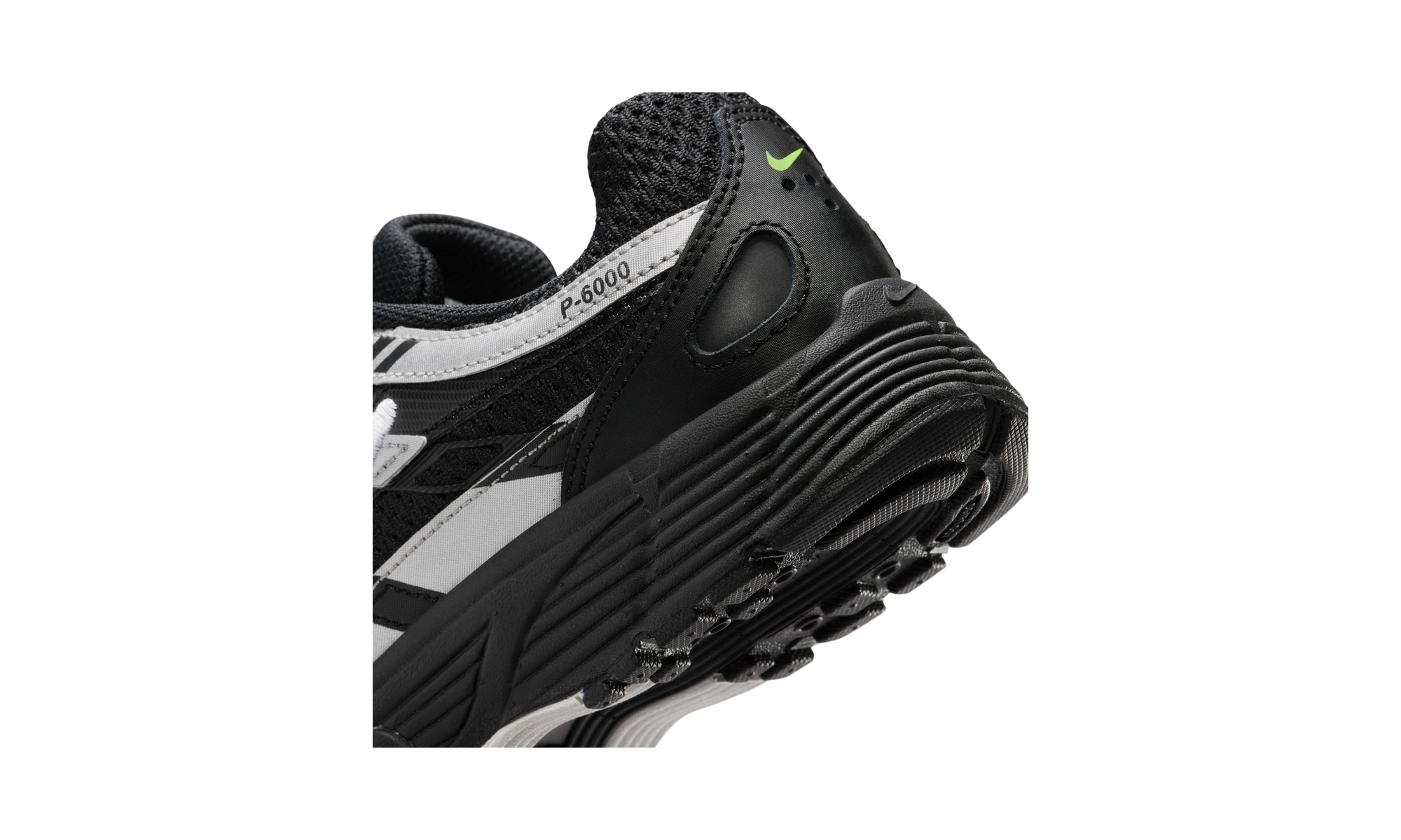 Nike P-6000 Black Metallic Silver Volt Ice