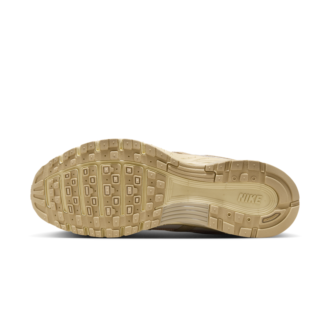 Nike P-6000 College Grey Khaki Safety Orange, College Gray/Khaki/Team Gold/Light Ivory/Safety Orange/Light Mahogany Brown (IM6648-009)