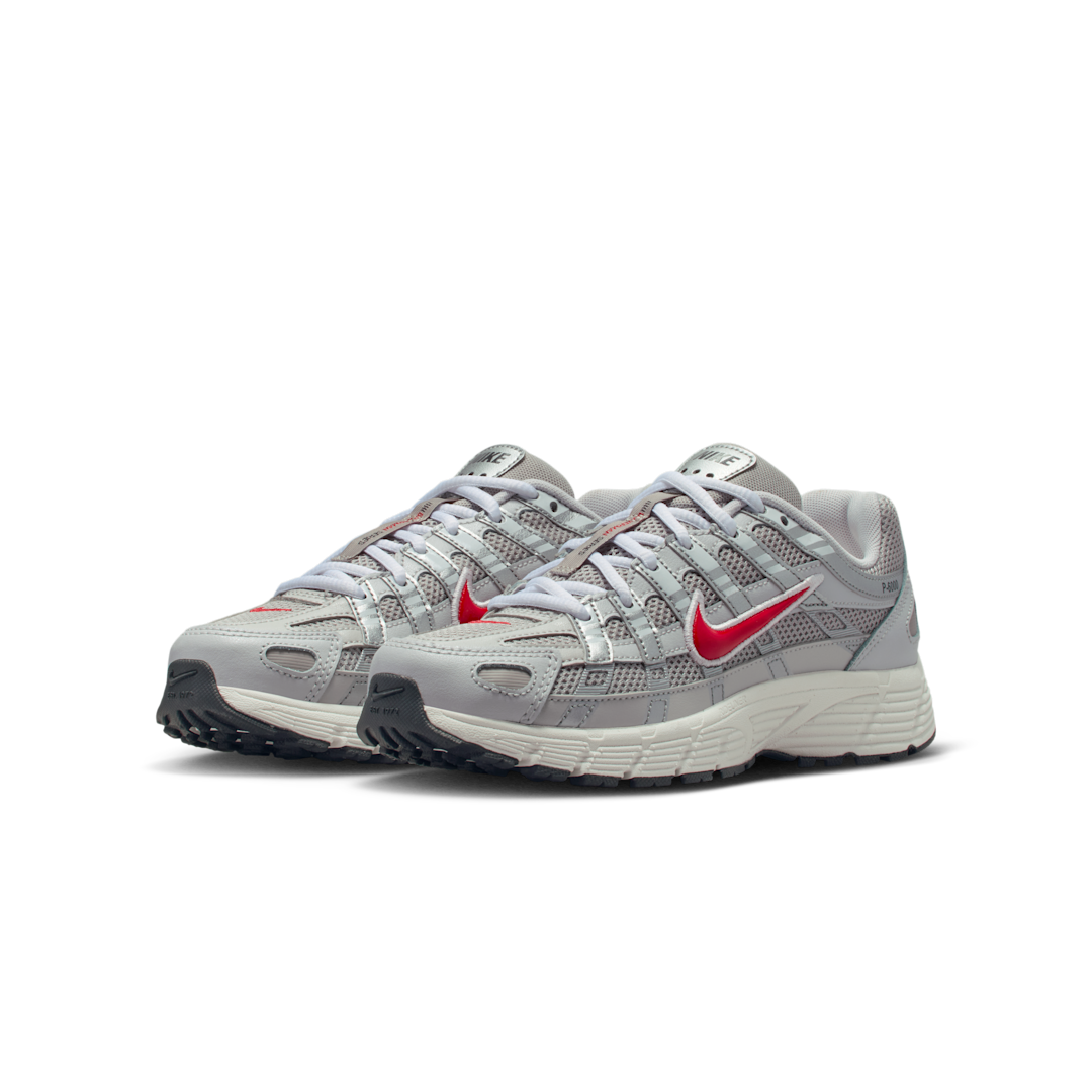Nike P-6000 College Grey Phantom Fire Red