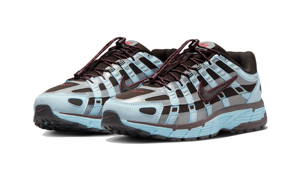 Nike P-6000 Glacier Blue Burgundy Crush