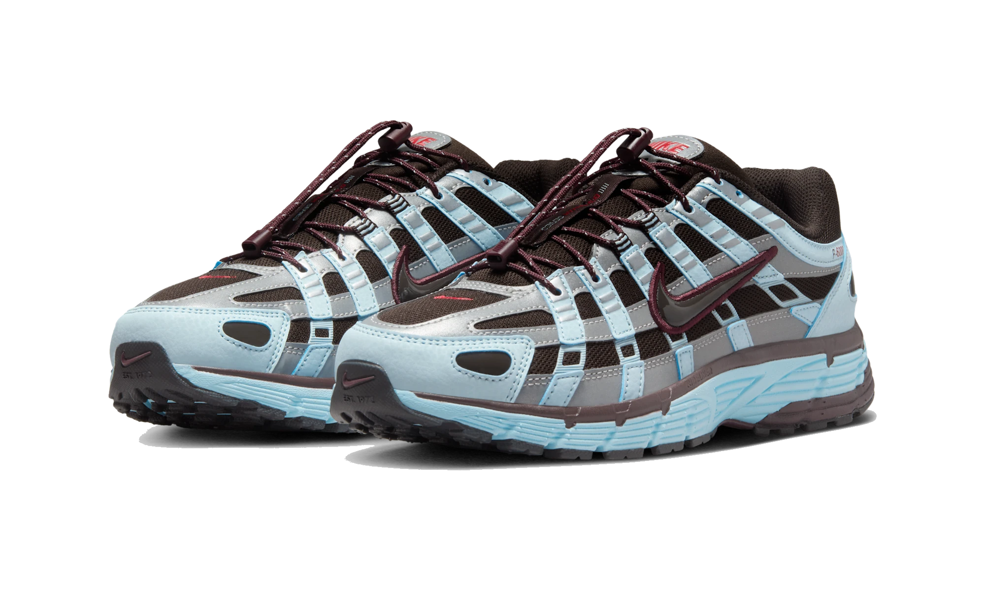 Nike P-6000 Glacier Blue Burgundy Crush