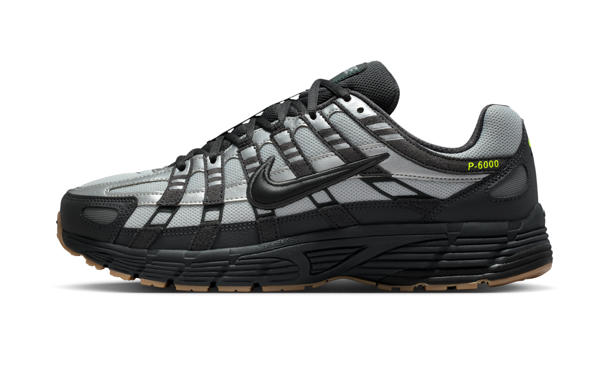 Nike P-6000 Grey Fog Volt Black