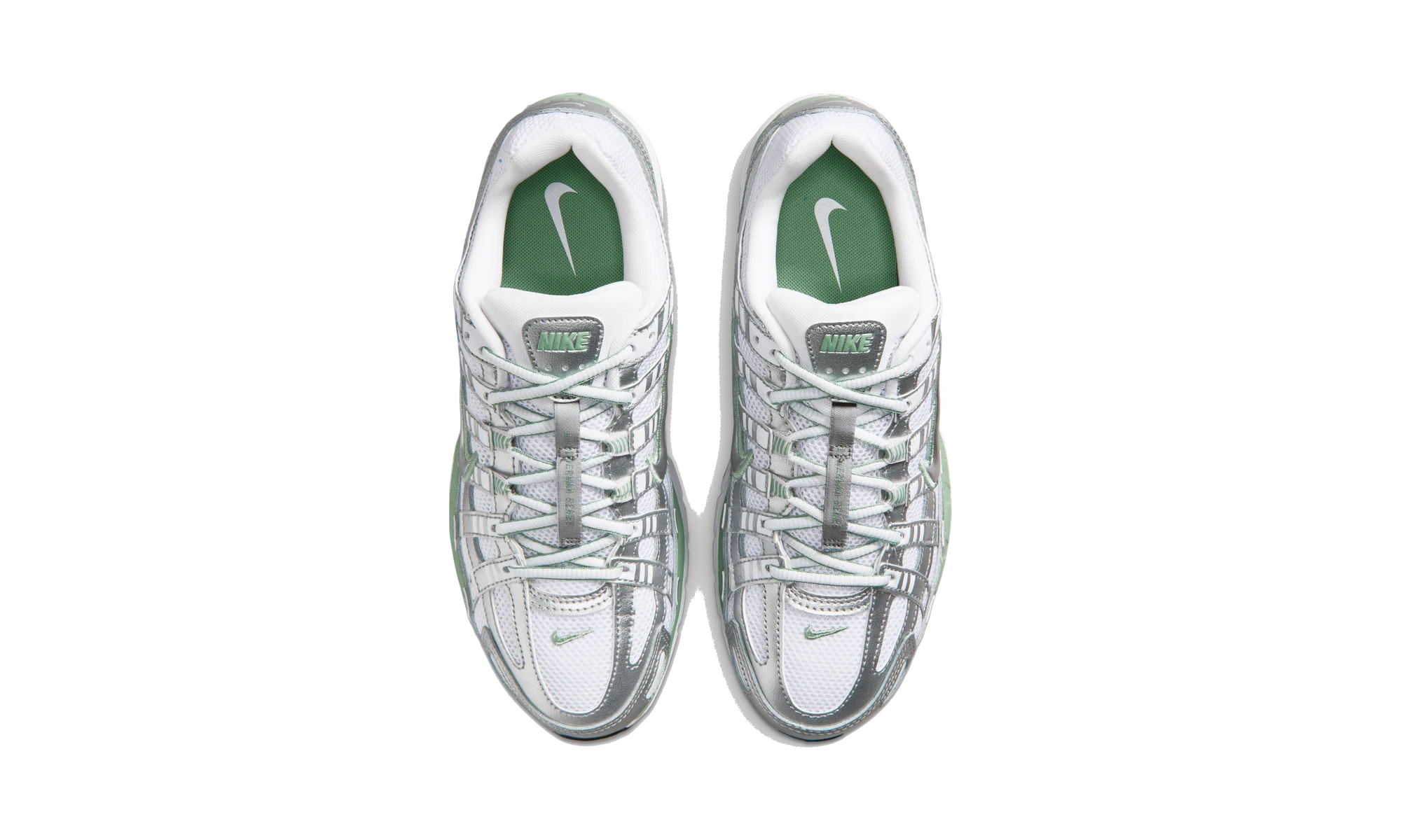 Nike P-6000 Metallic Silver White Steam
