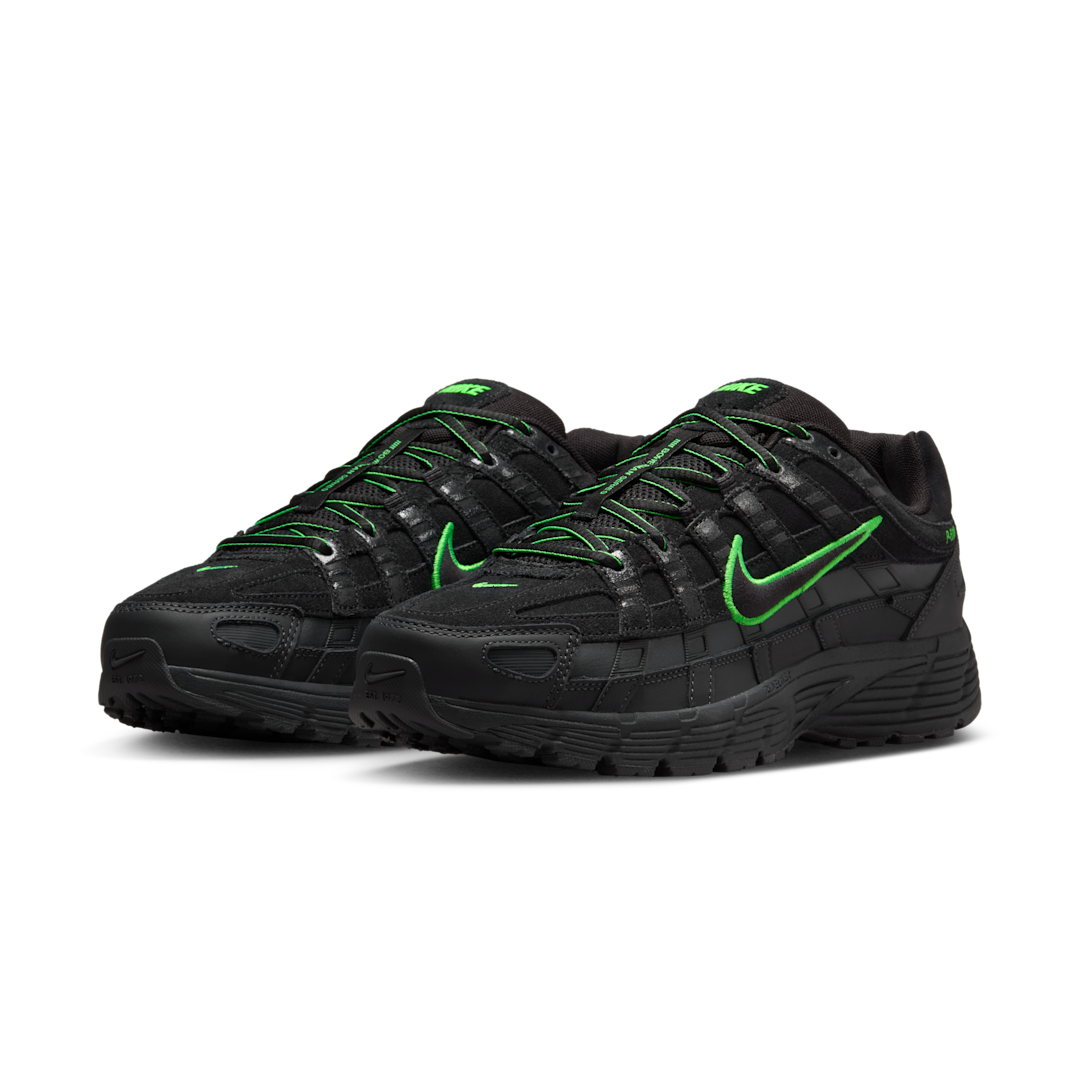Nike P-6000 PRM Black Green Strike