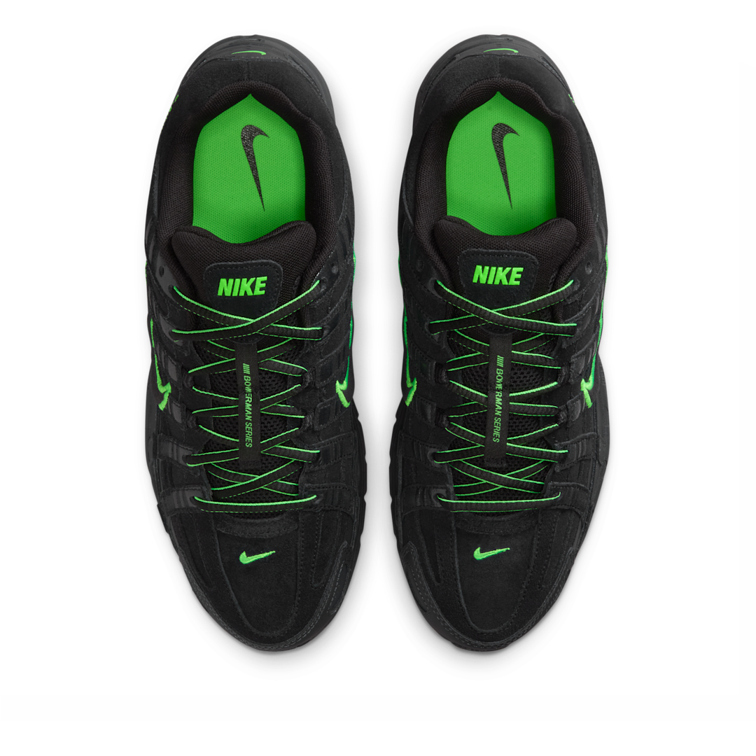 Nike P-6000 PRM Black Green Strike